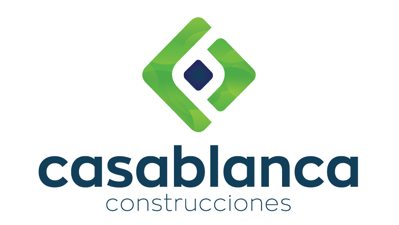 Logo de contrucciones casablanca